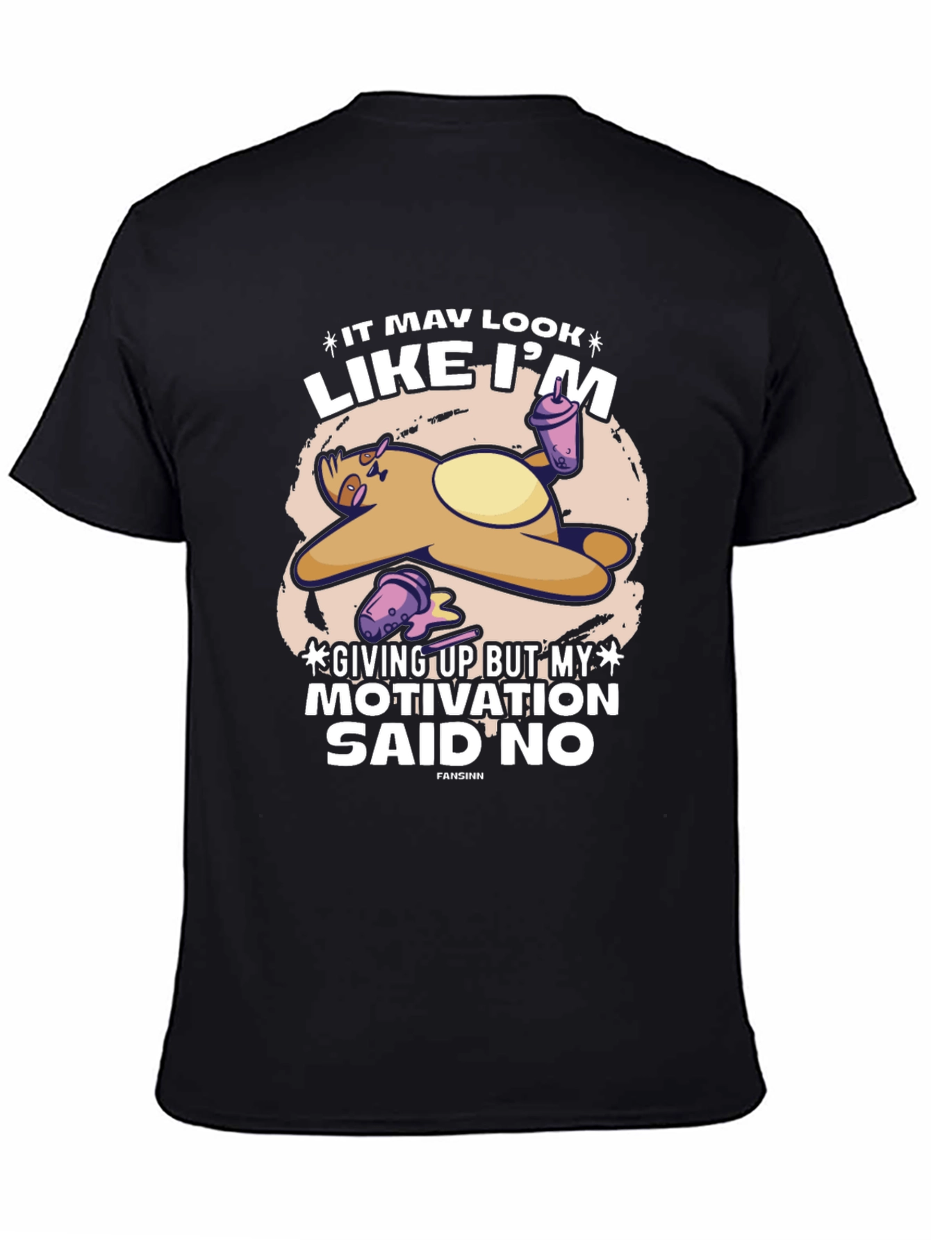 Funny Sloth Motivation T-Shirt