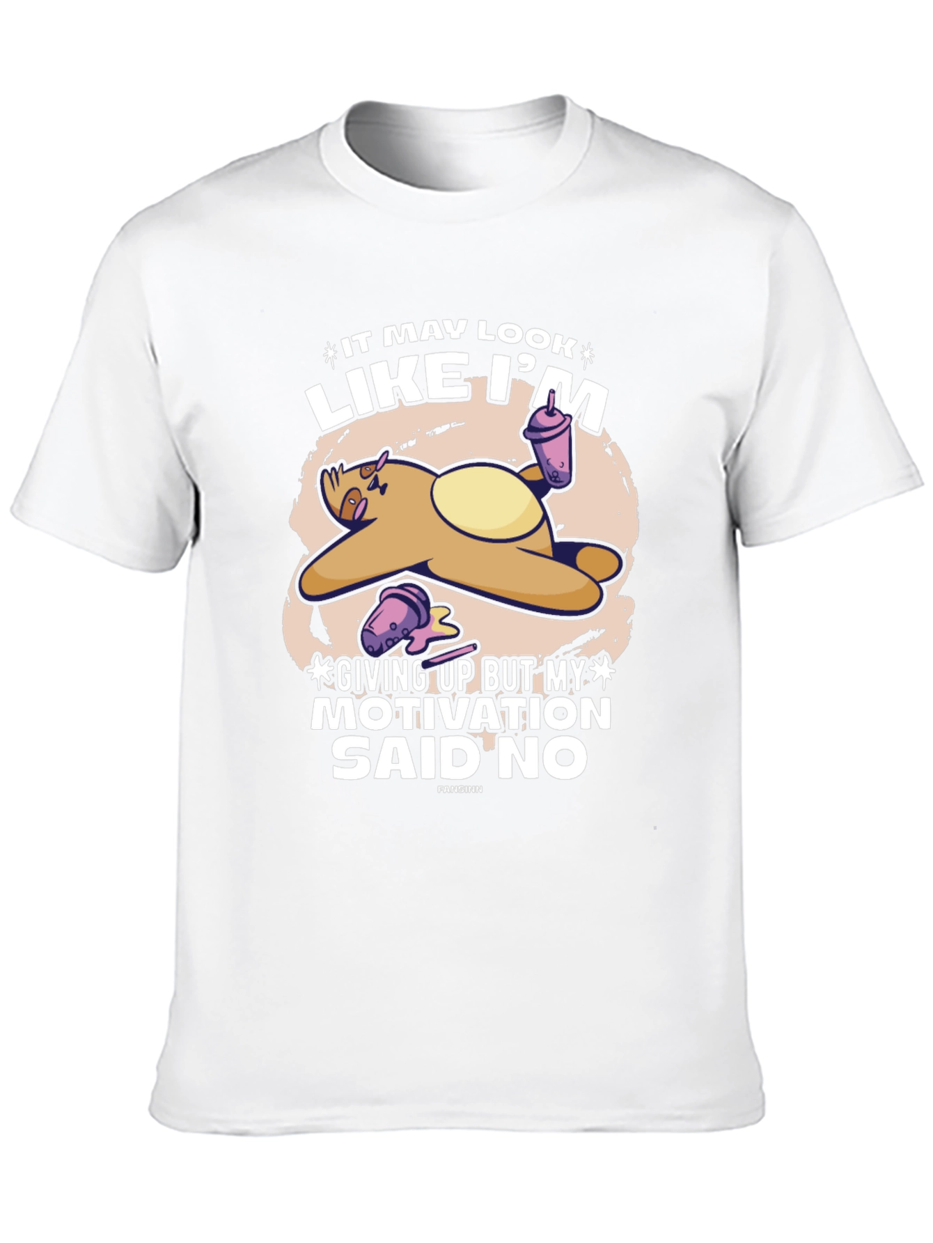 Funny Sloth Motivation T-Shirt