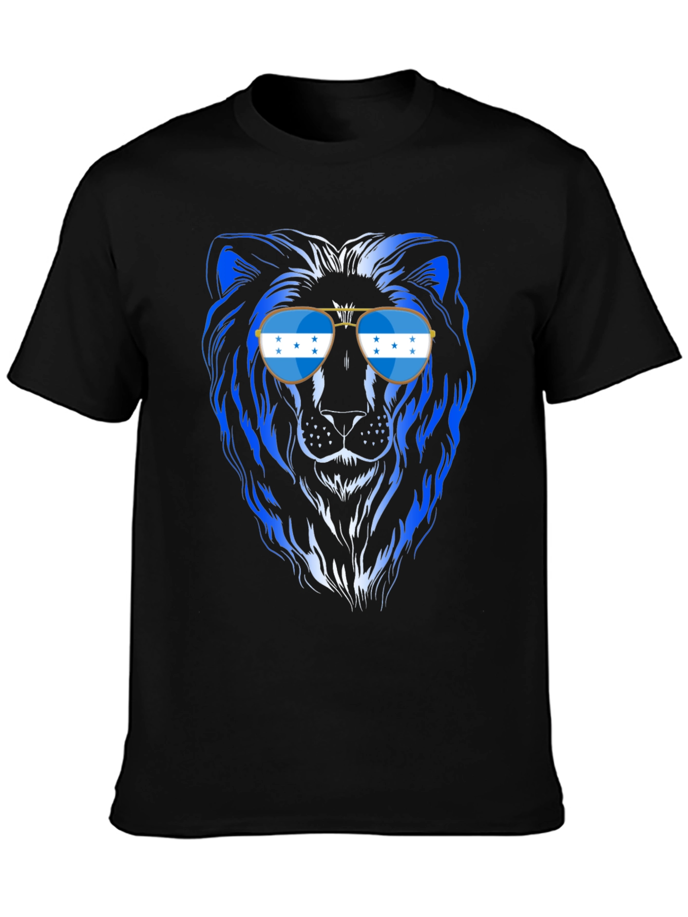Cool Honduras Lion Sunglasses T-Shirt
