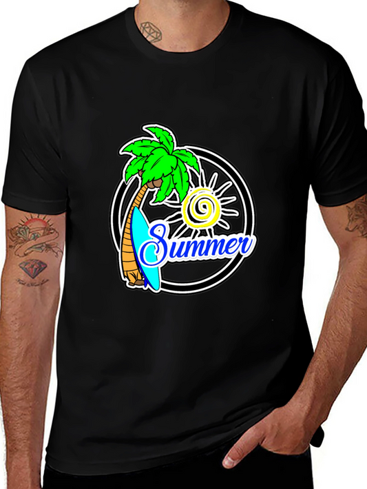Summer Beach Vibes Graphic T-Shirt