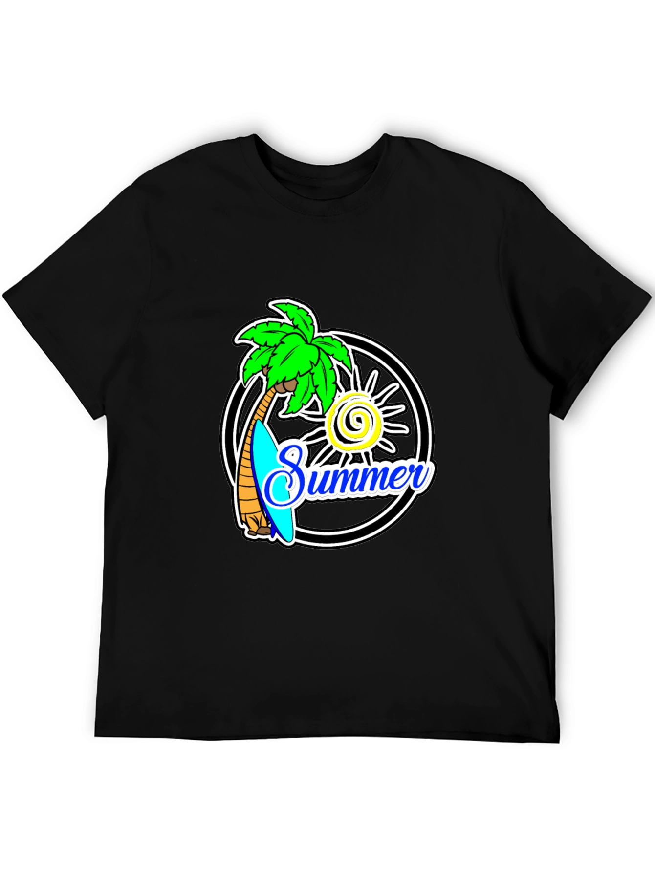Summer Beach Vibes Graphic T-Shirt