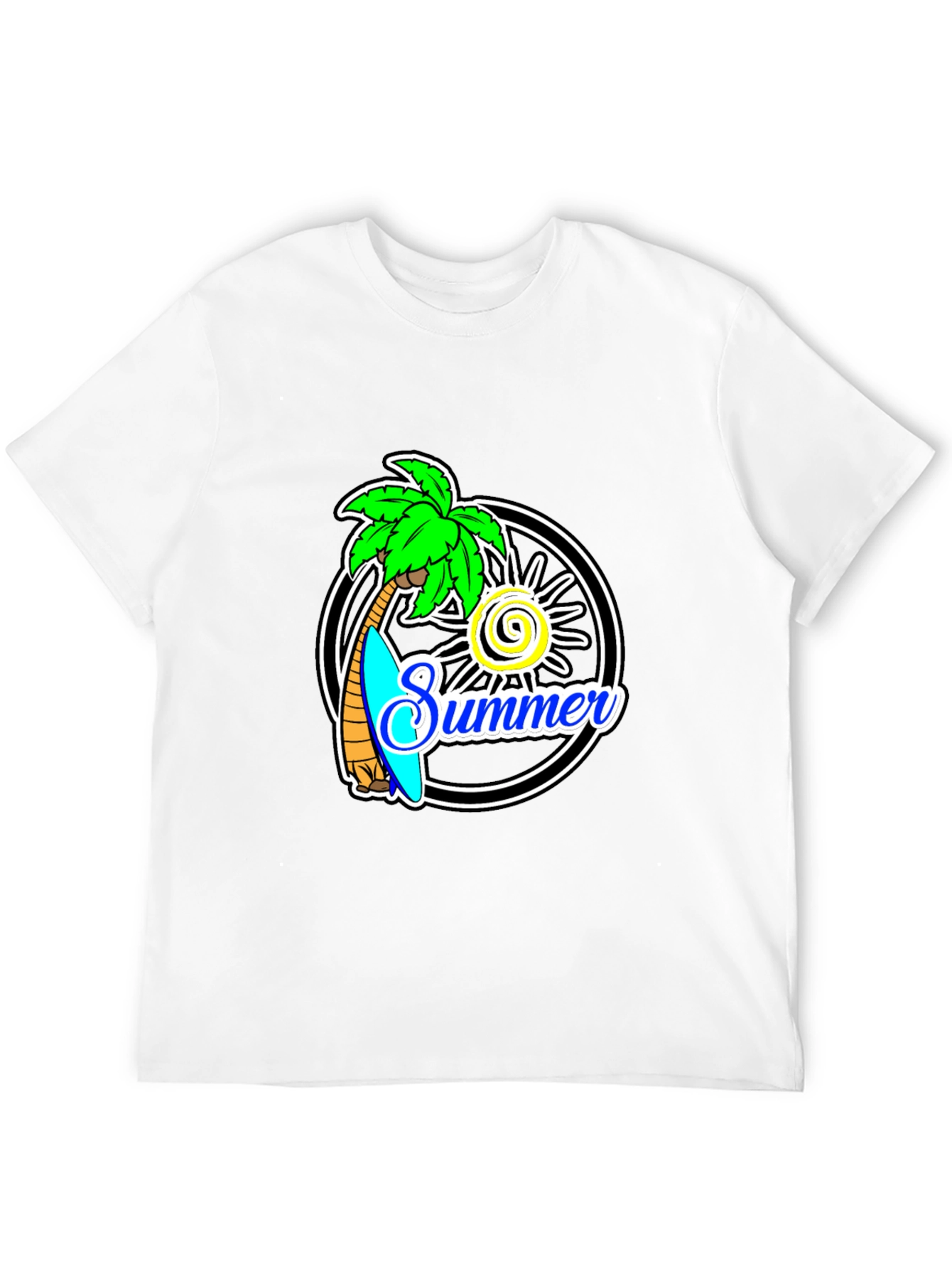 Summer Beach Vibes Graphic T-Shirt
