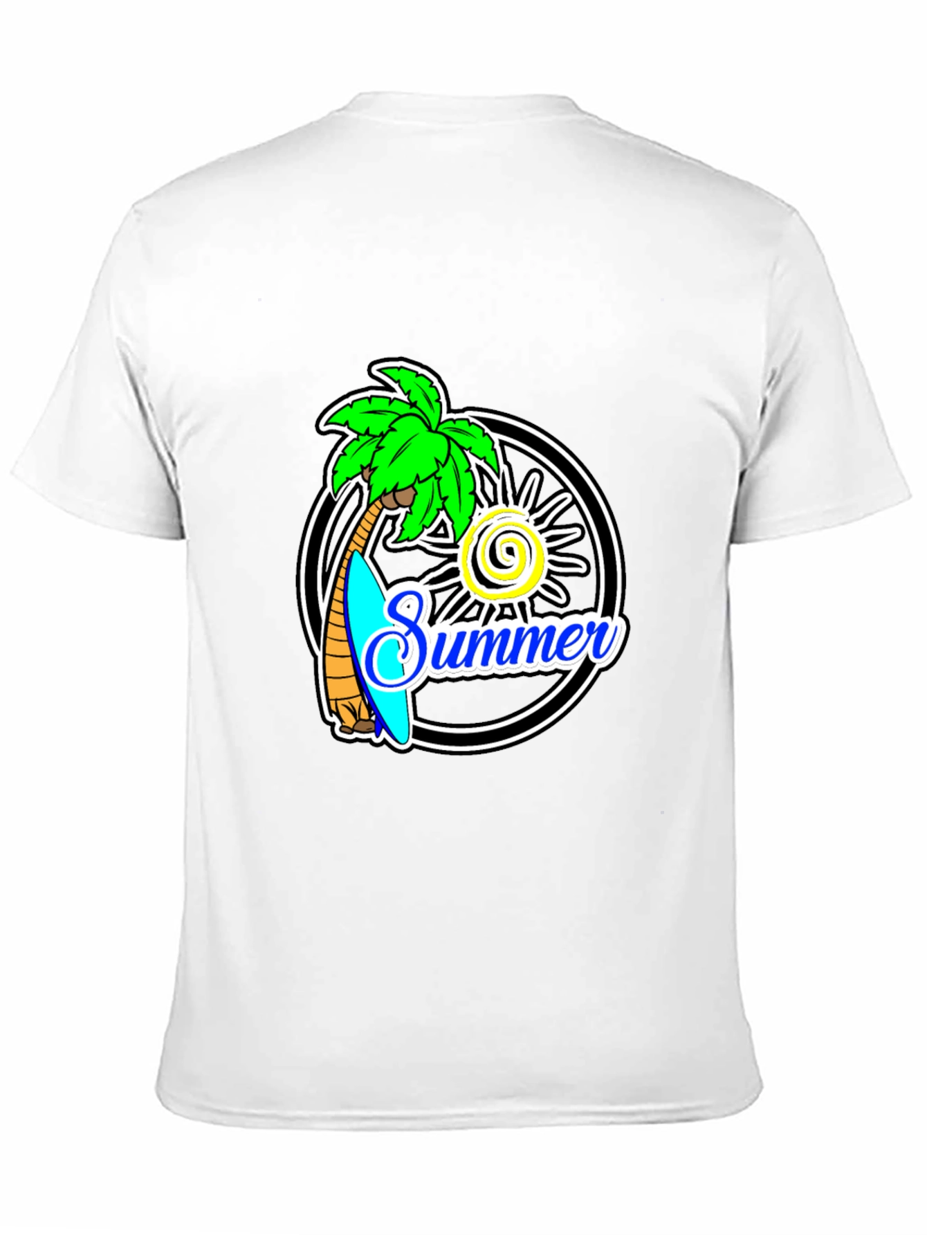 Summer Beach Vibes Graphic T-Shirt