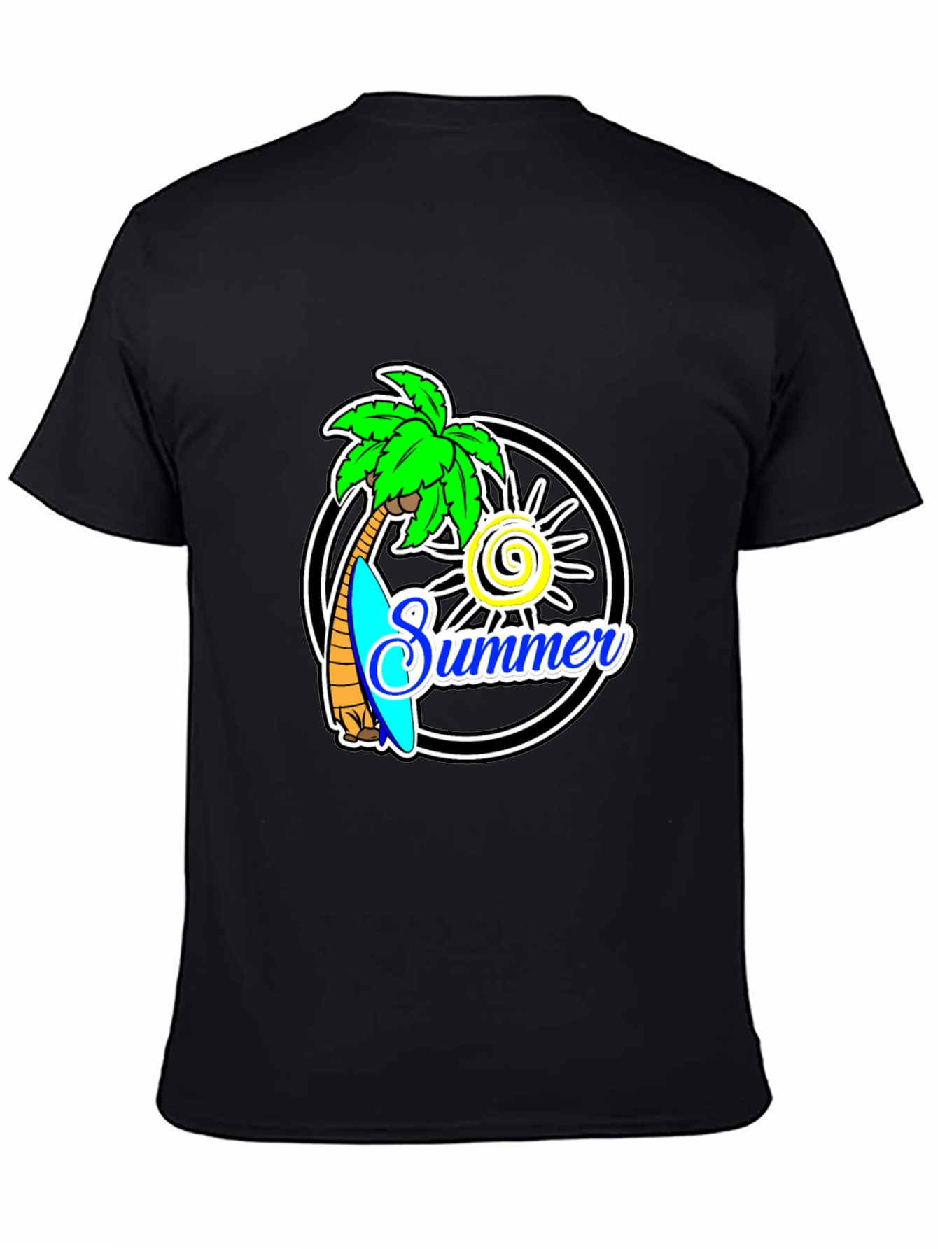 Summer Beach Vibes Graphic T-Shirt