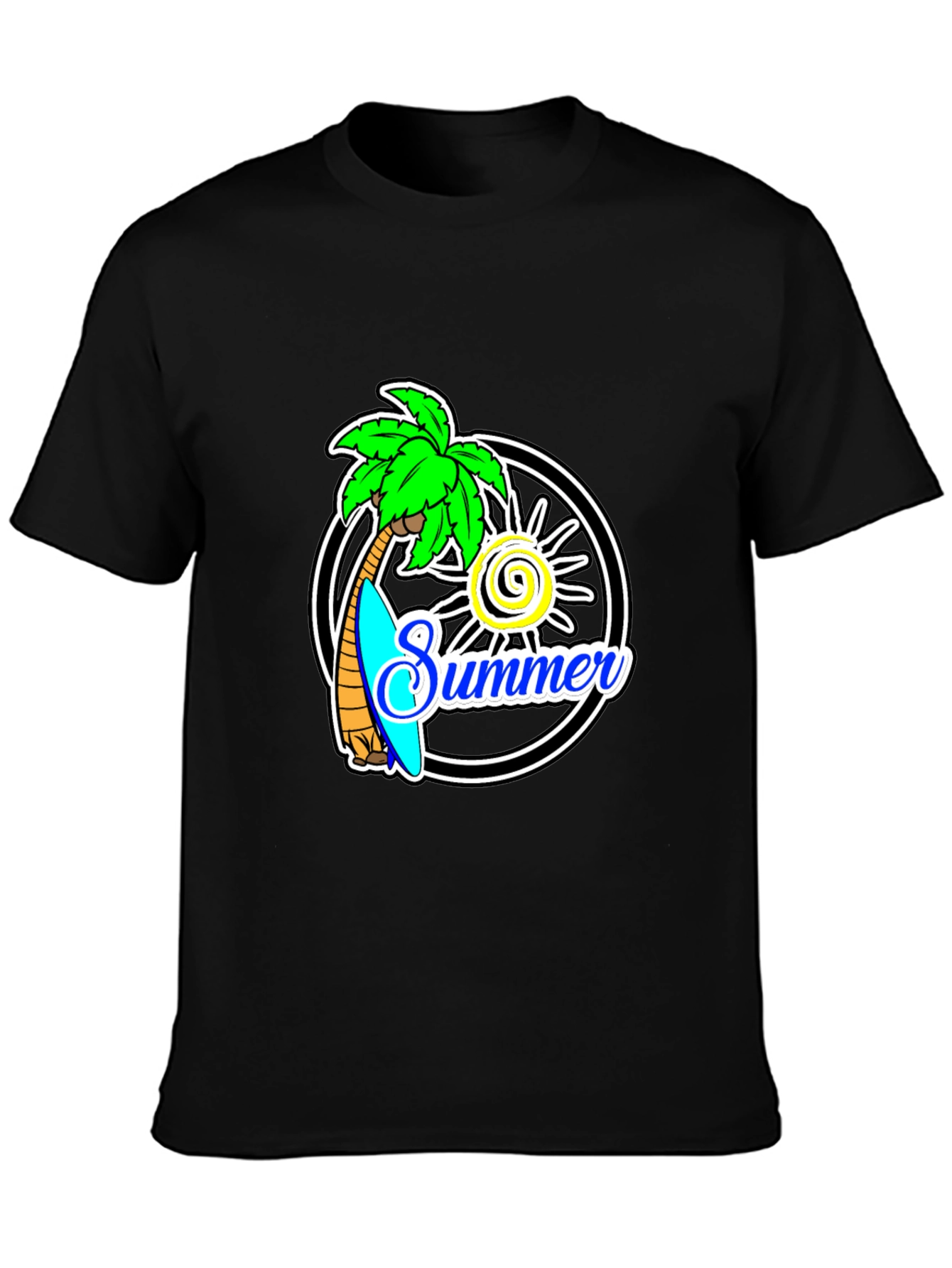 Summer Beach Vibes Graphic T-Shirt