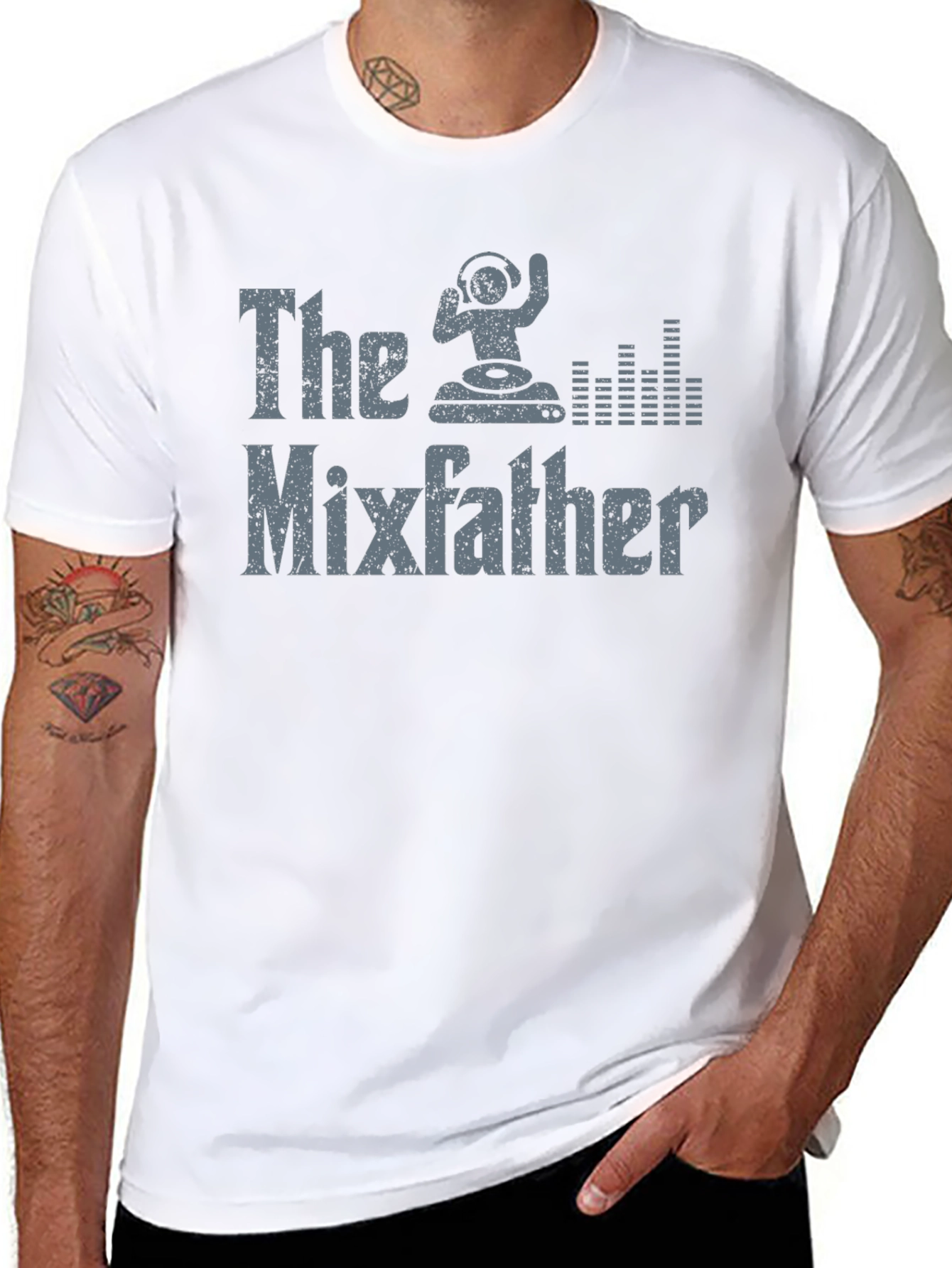The Mixfather T-Shirt - DJ Music Lover Tee