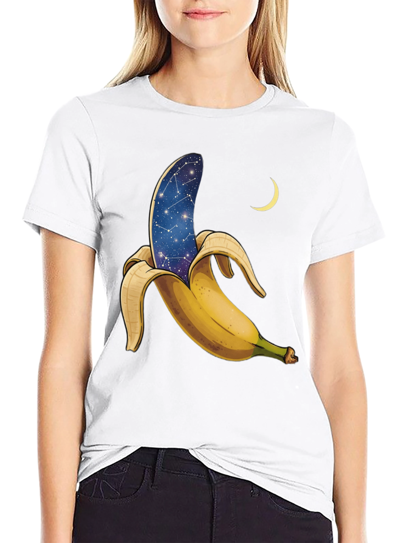 Celestial Banana Graphic Tee