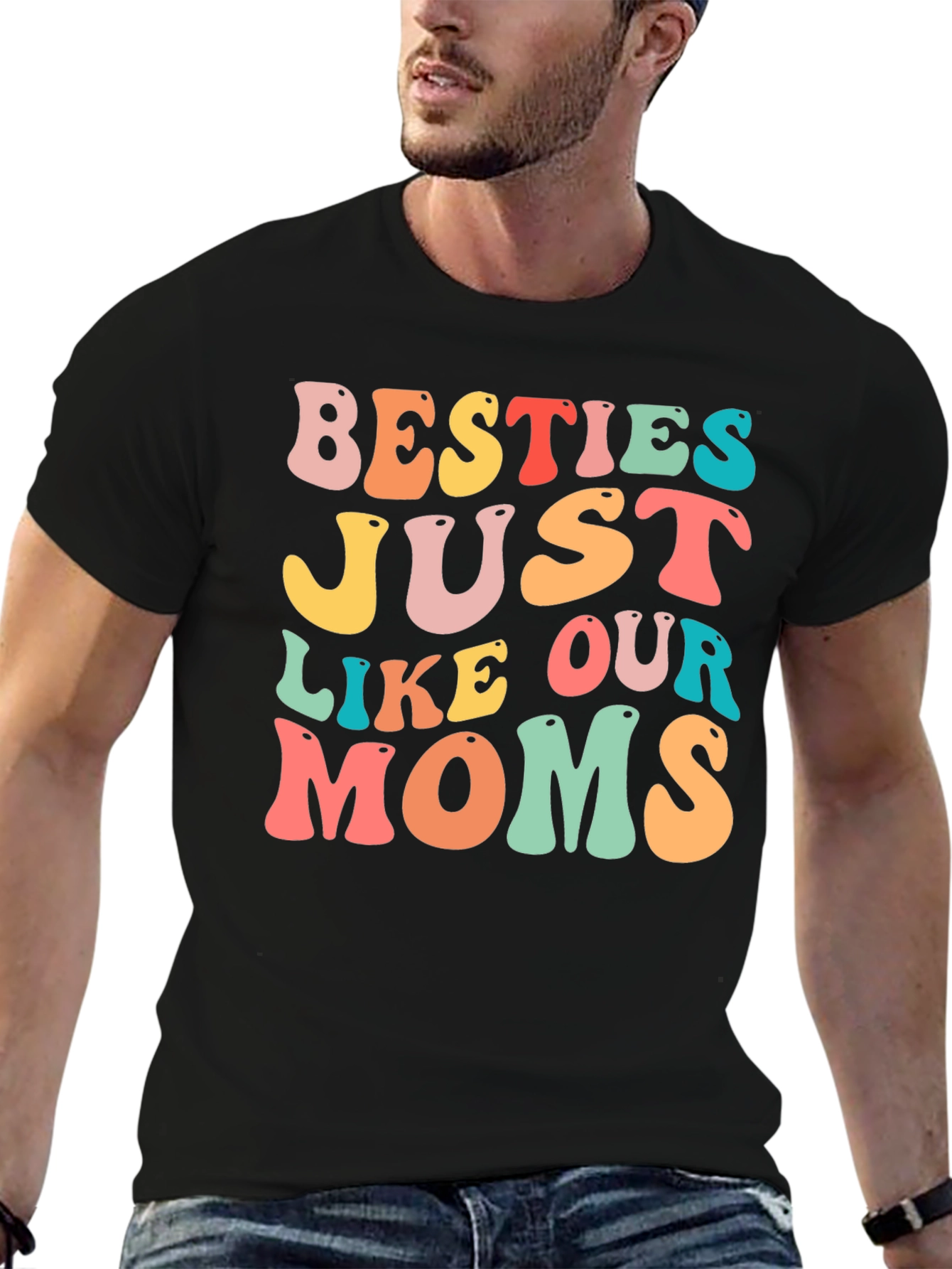 Besties Like Our Moms Graphic T-Shirt