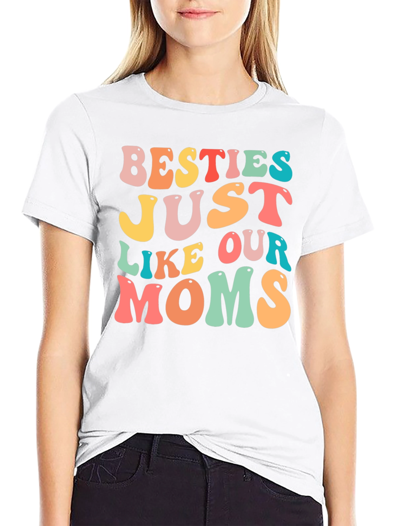 Besties Like Our Moms Graphic T-Shirt