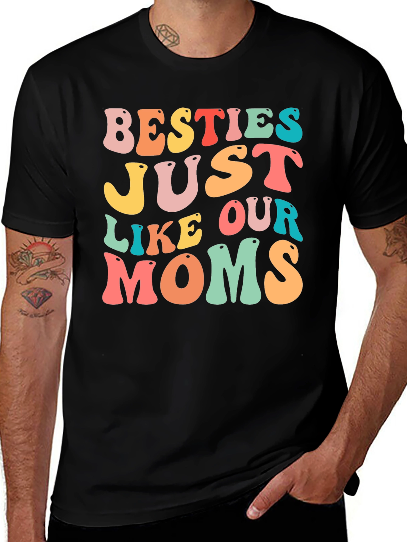 Besties Like Our Moms Graphic T-Shirt