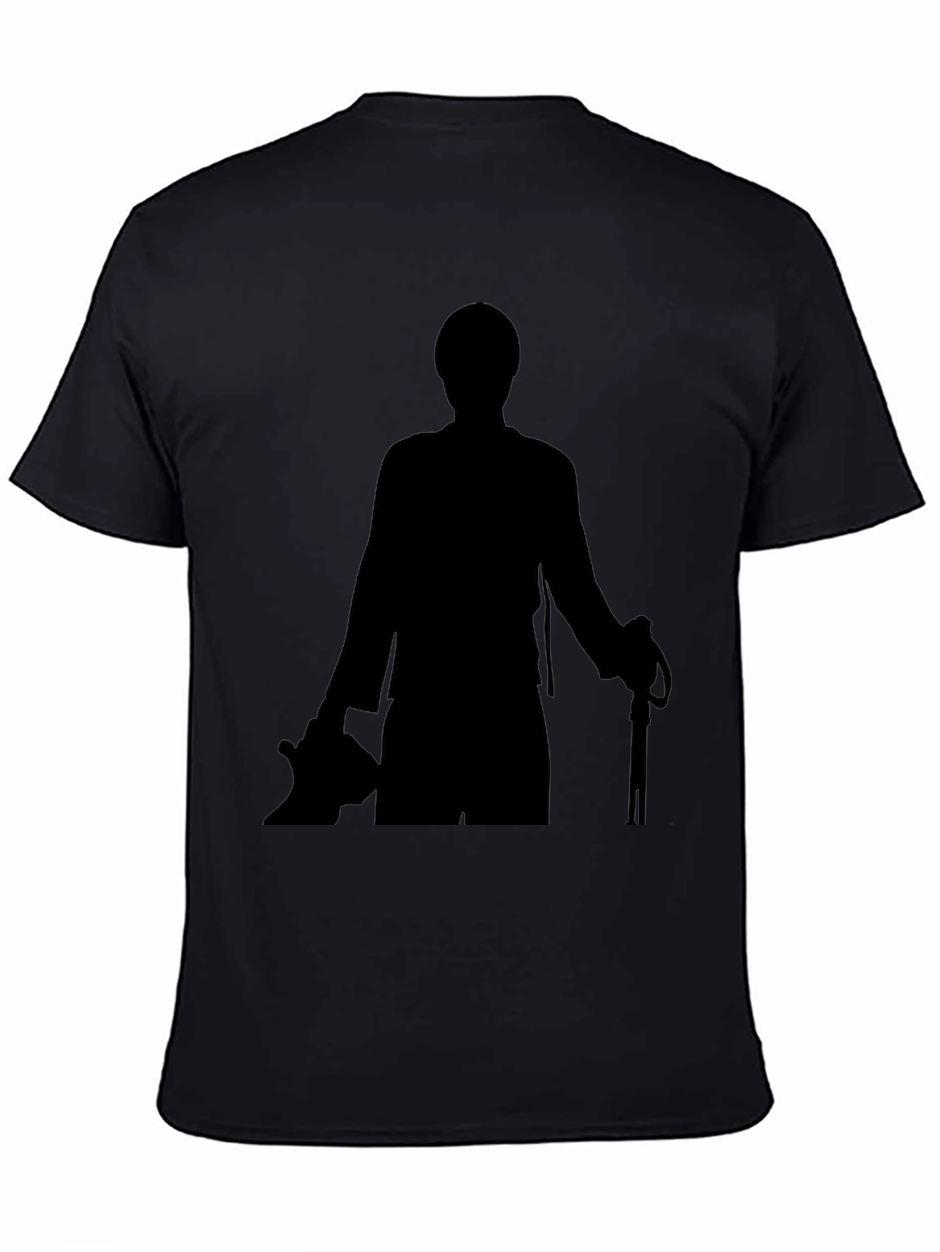 Silhouette Graphic Tee - Mens Black T-Shirt