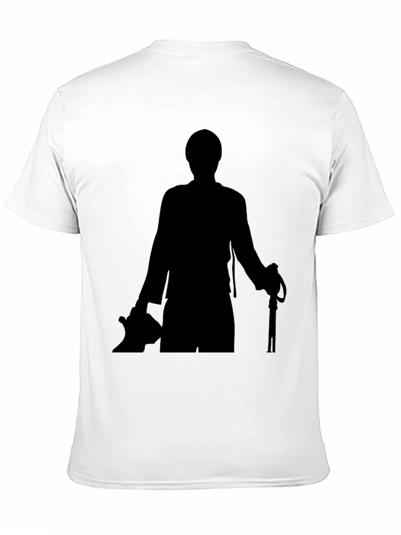 Silhouette Graphic Tee - Mens Black T-Shirt