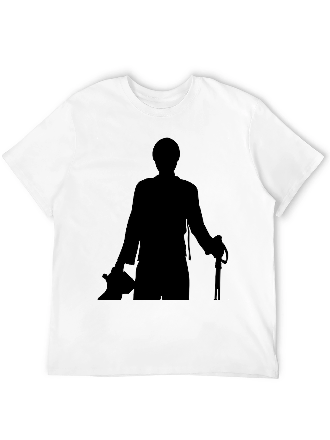 Silhouette Graphic Tee - Mens Black T-Shirt