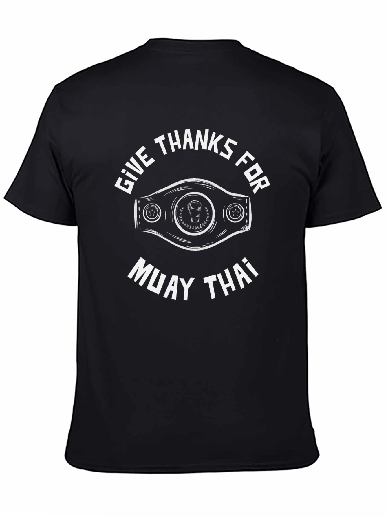 Muay Thai T-Shirt: Give Thanks Boxing Tee