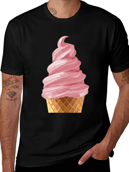 Ice Cream Cone Graphic T-Shirt