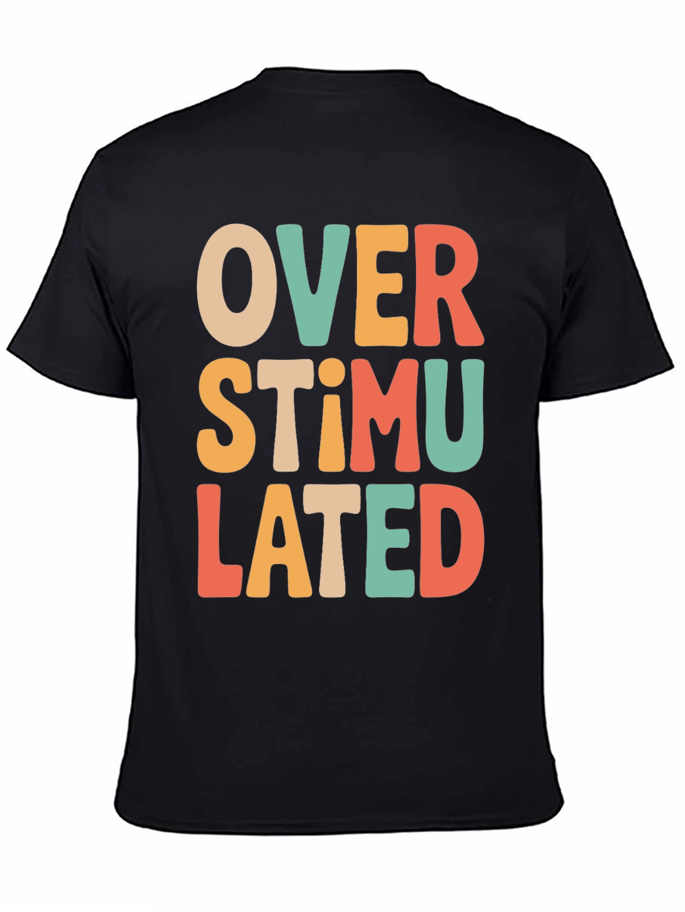 Overstimulated Retro T-Shirt - Comfort & Style