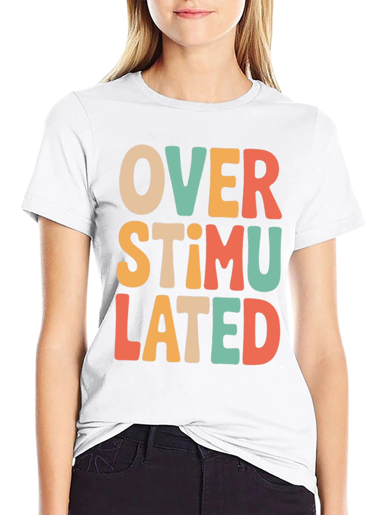 Overstimulated Retro T-Shirt - Comfort & Style