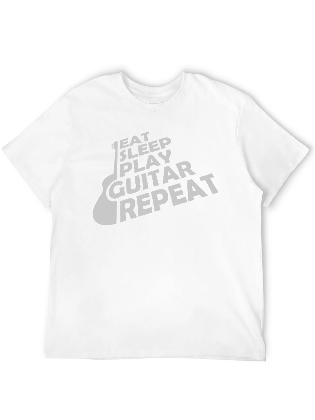 Eat Sleep Play Guitar Repeat Graphic Tee