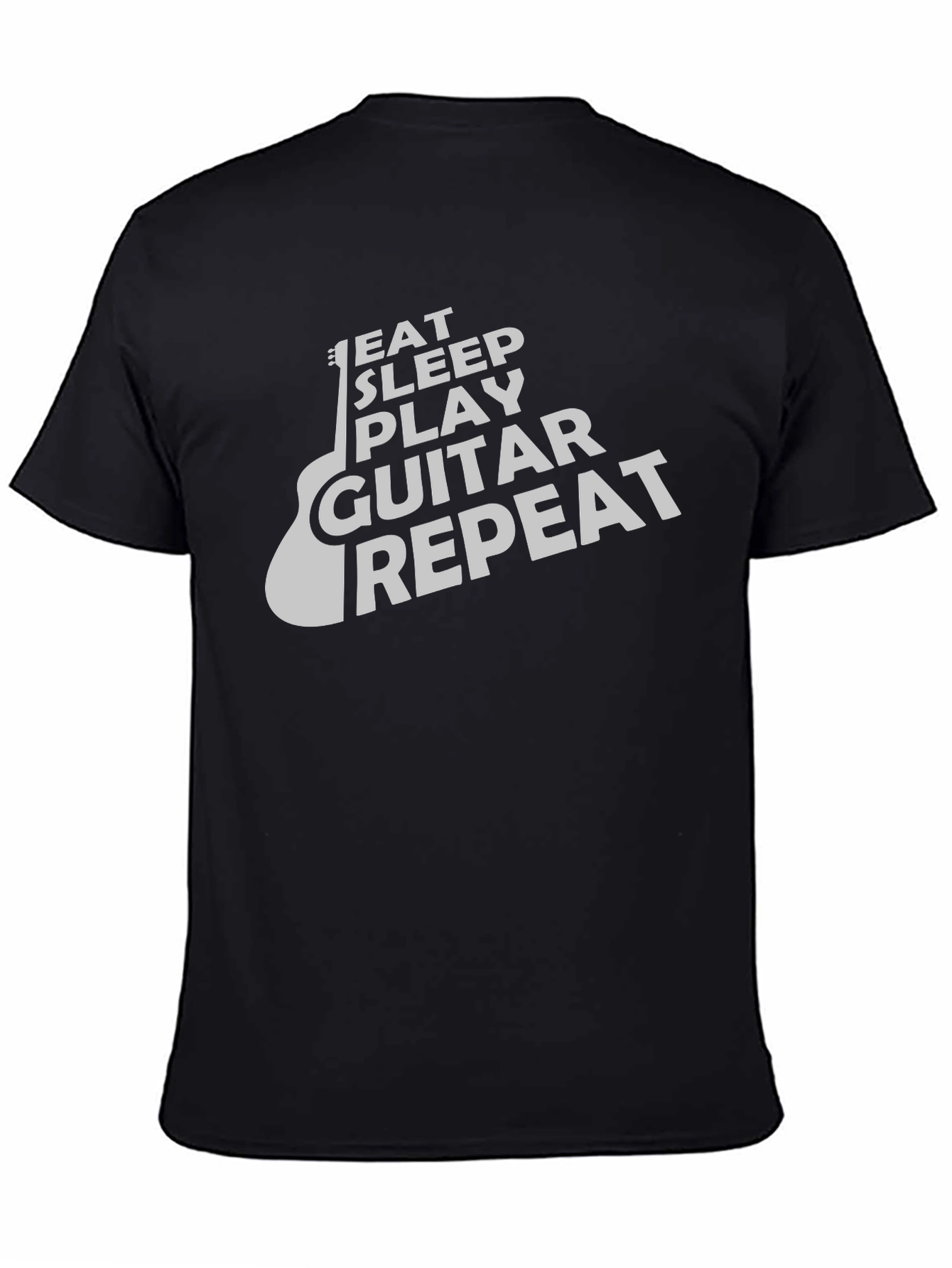 Eat Sleep Play Guitar Repeat Graphic Tee