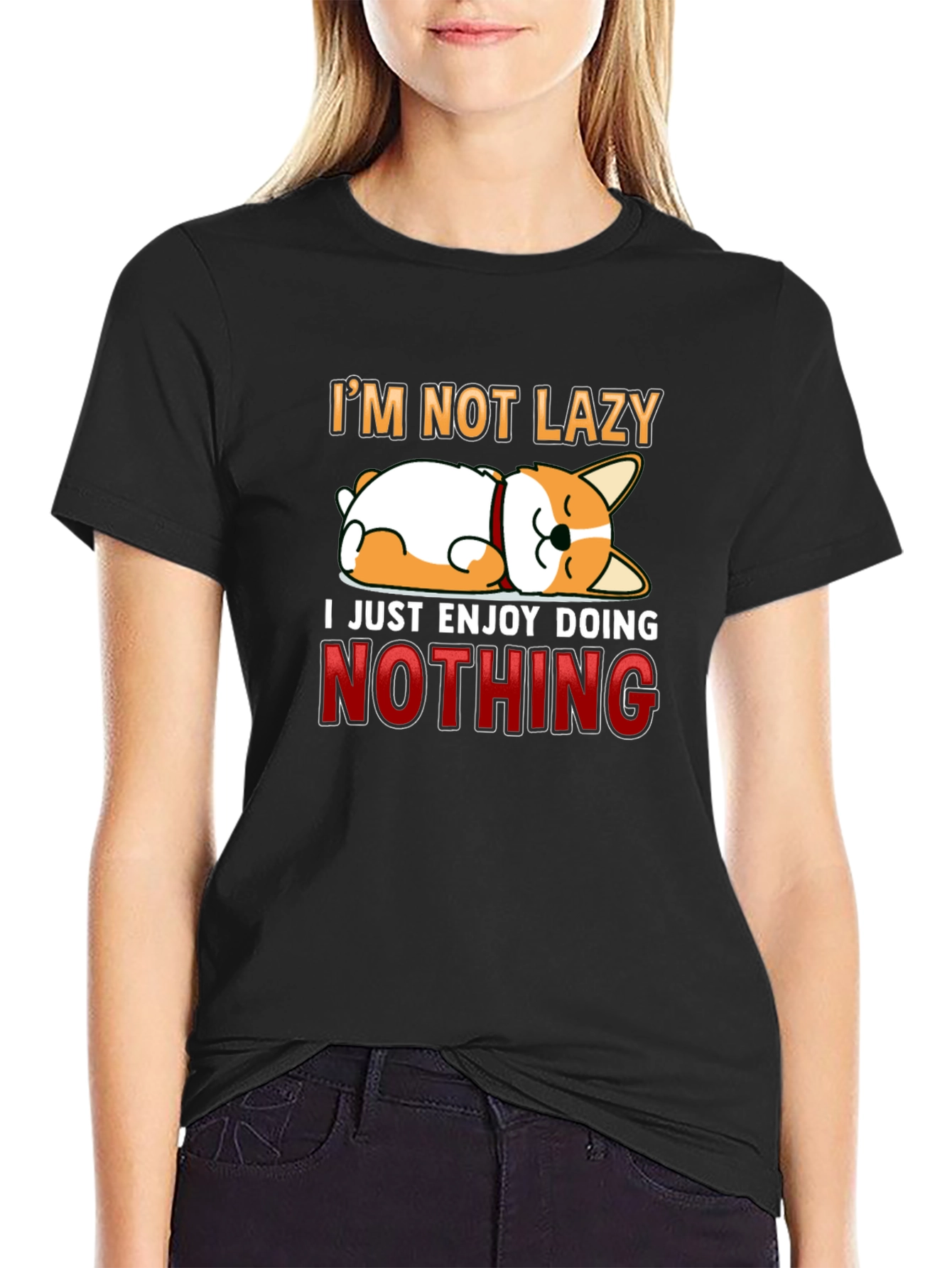 Im Not Lazy Graphic Tee