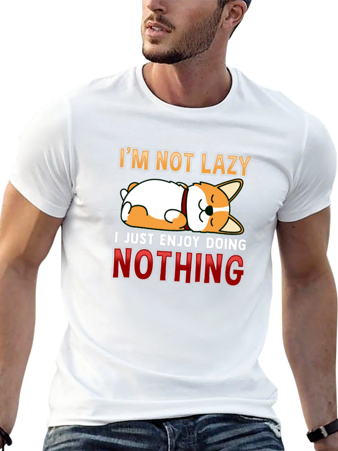 Im Not Lazy Graphic Tee