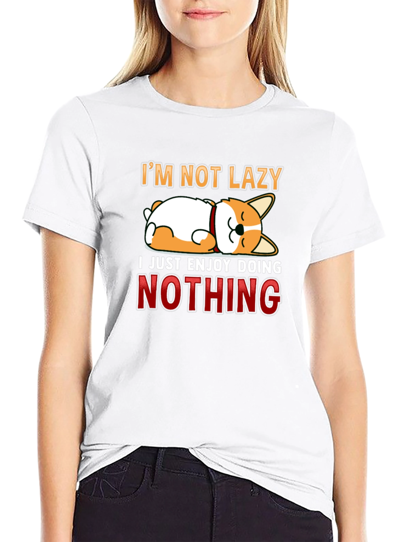 Im Not Lazy Graphic Tee
