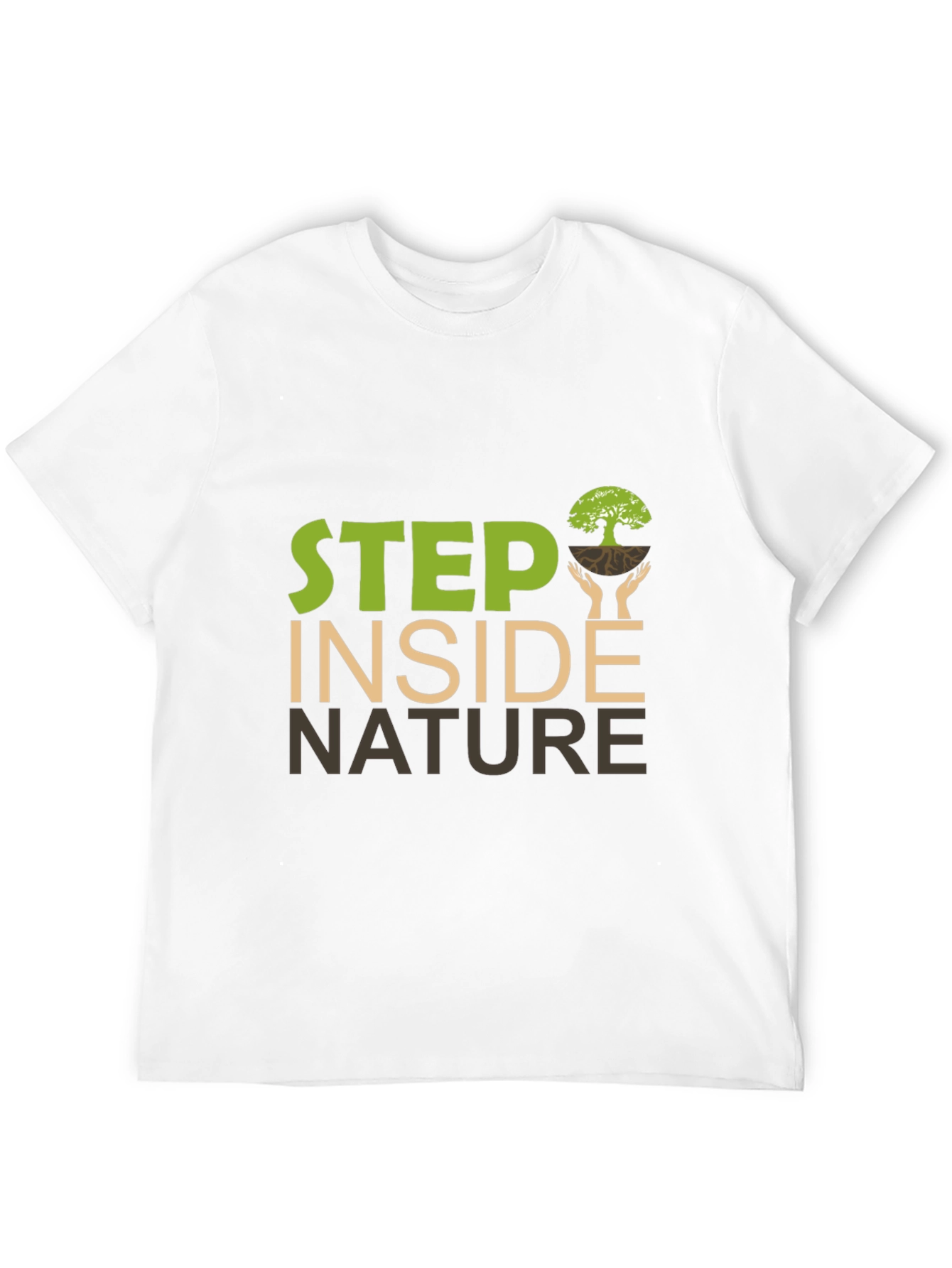 Step Inside Nature Graphic T-Shirt