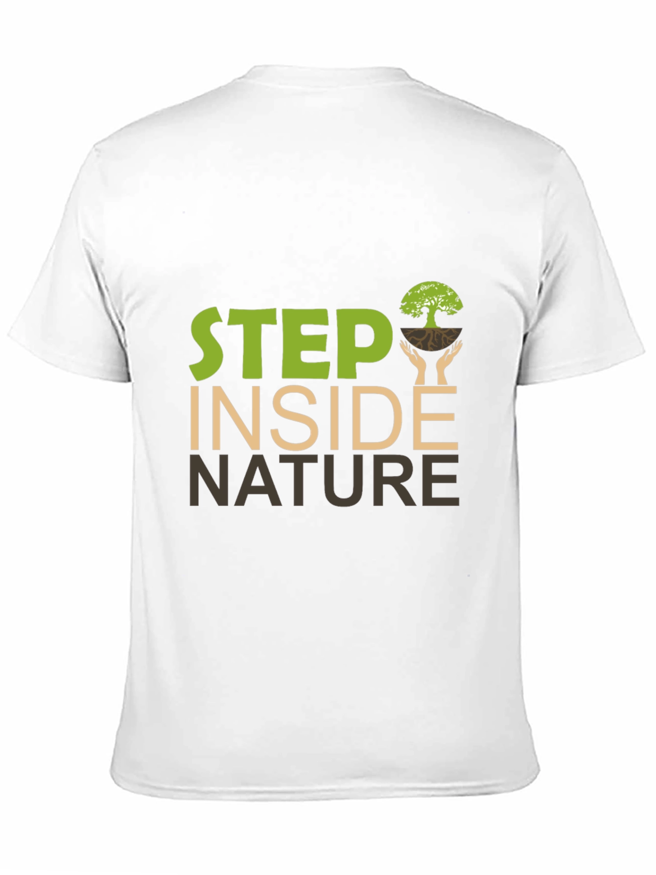 Step Inside Nature Graphic T-Shirt