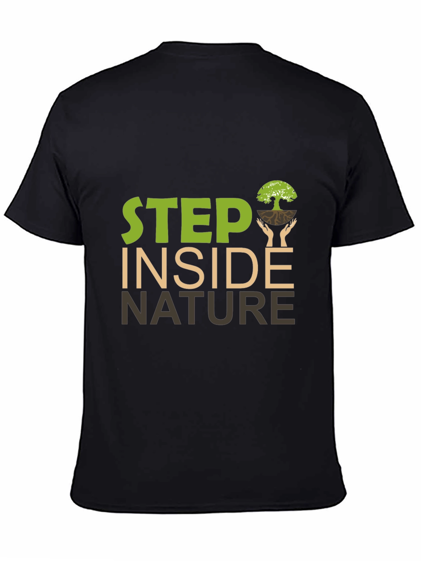 Step Inside Nature Graphic T-Shirt
