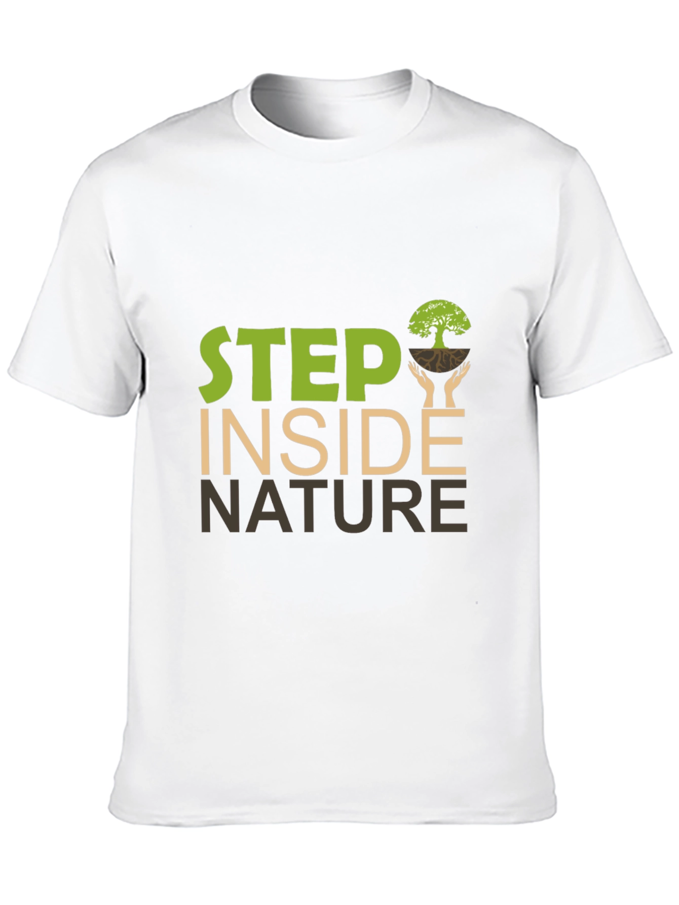 Step Inside Nature Graphic T-Shirt