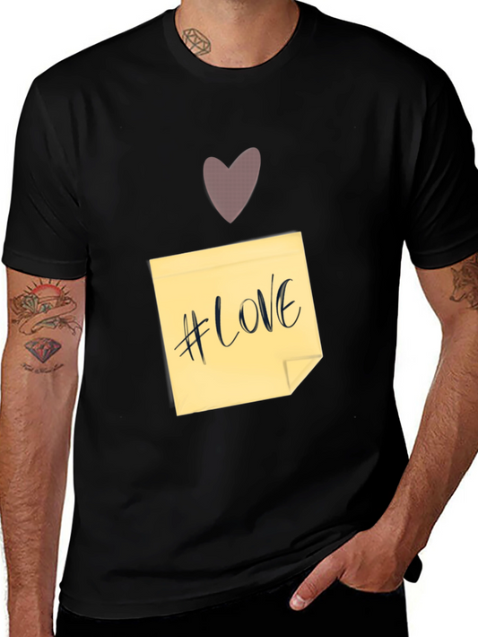 Love Note Graphic Tee - Casual Comfort