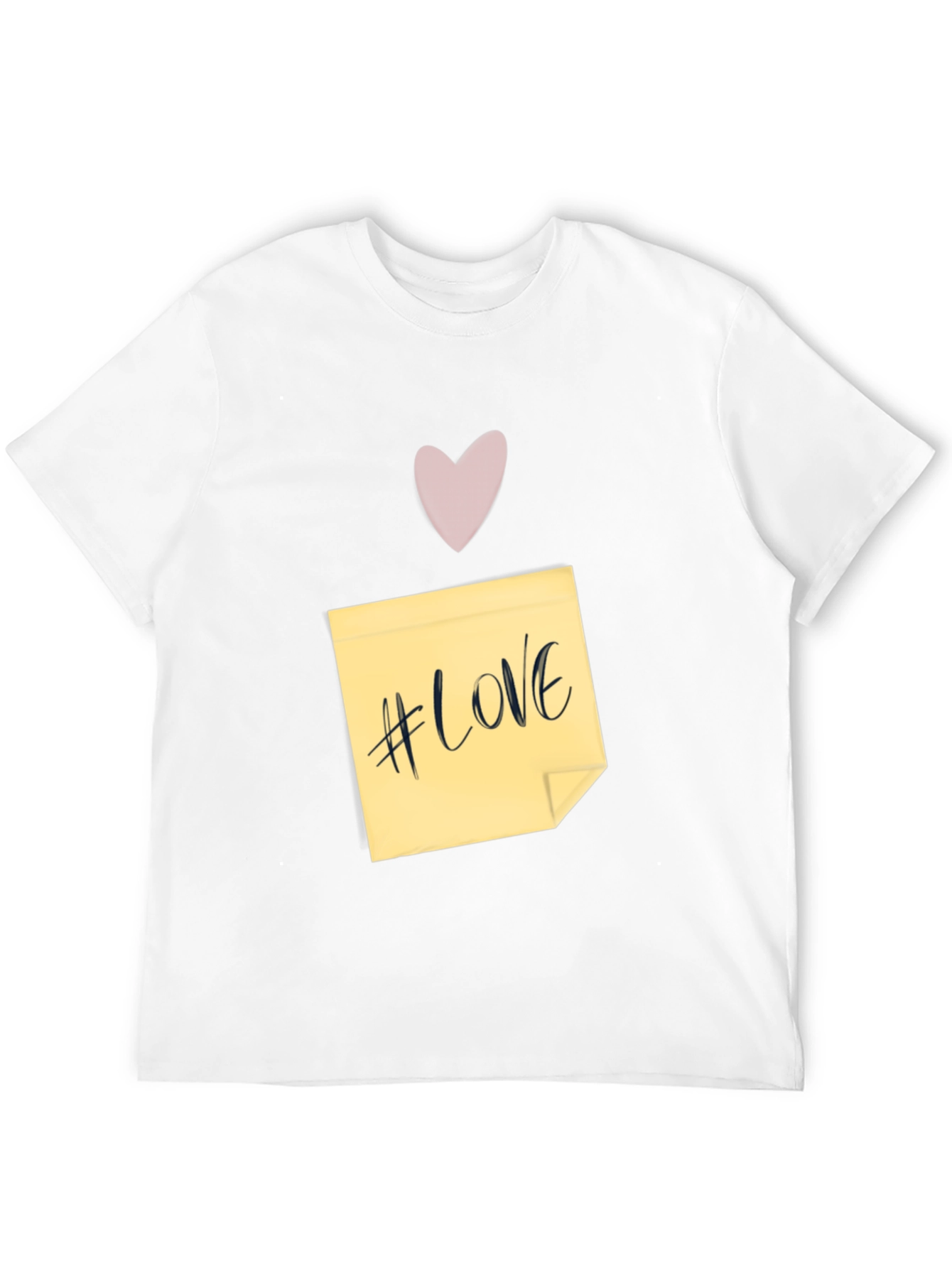 Love Note Graphic Tee - Casual Comfort