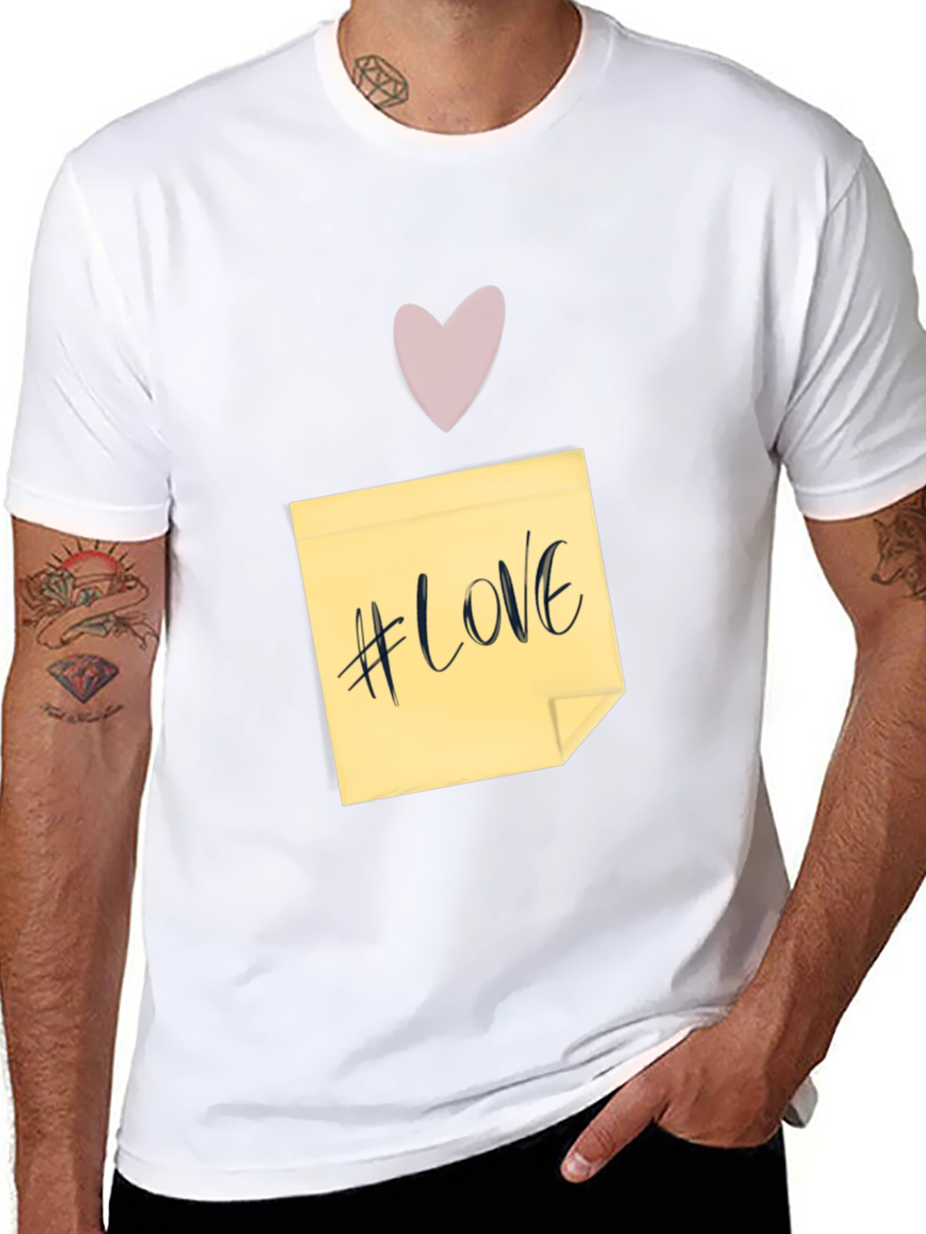 Love Note Graphic Tee - Casual Comfort