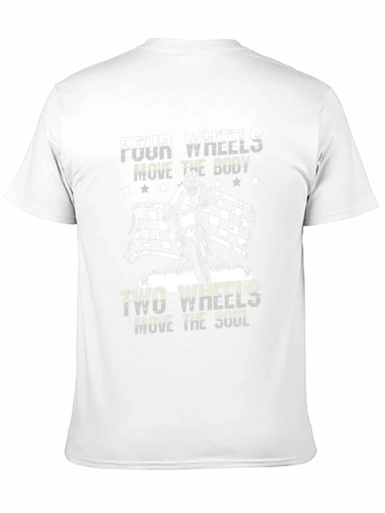 Four Wheels/Two Wheels Graphic Tee