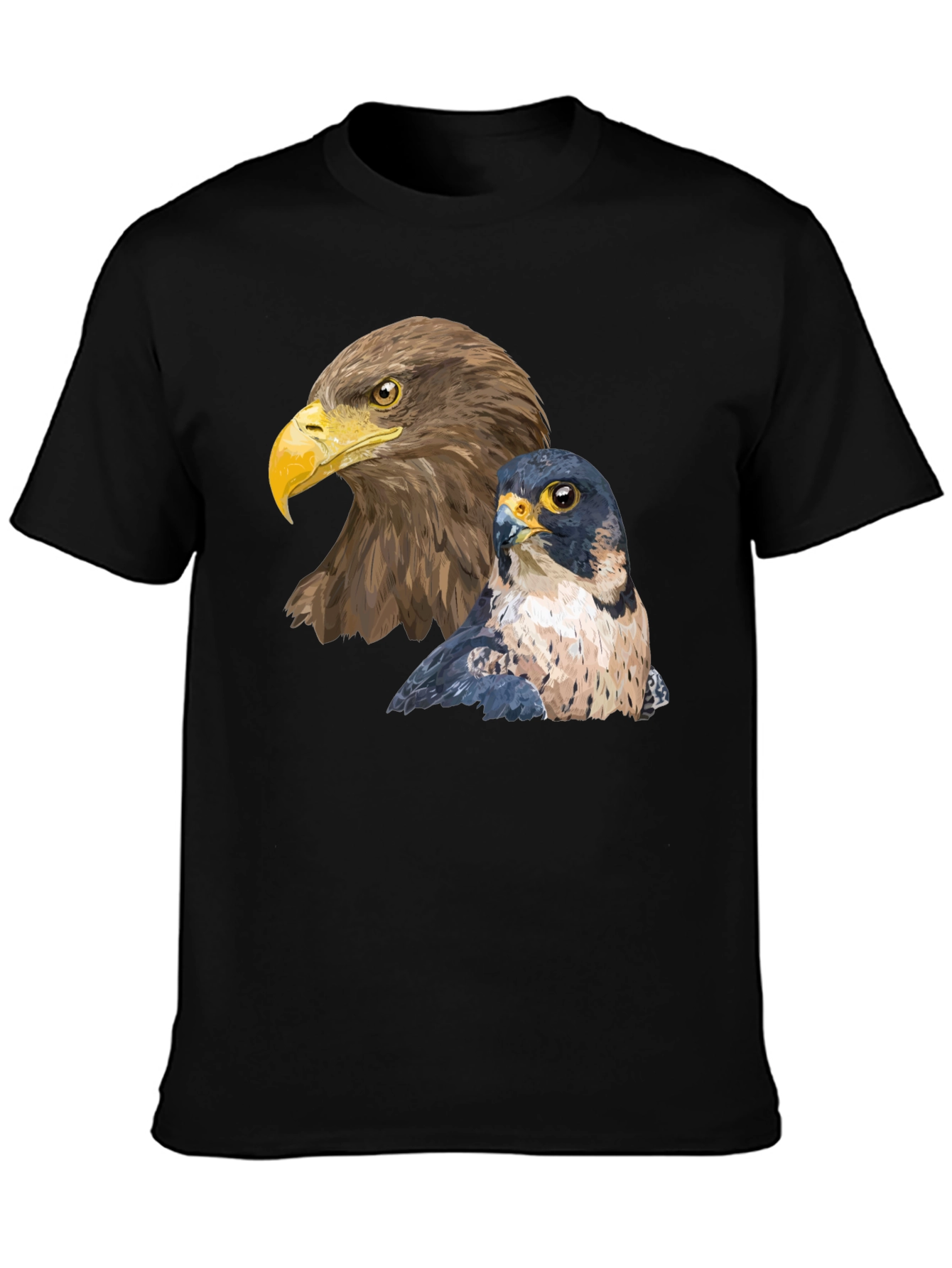 Eagle & Falcon Graphic Black T-Shirt