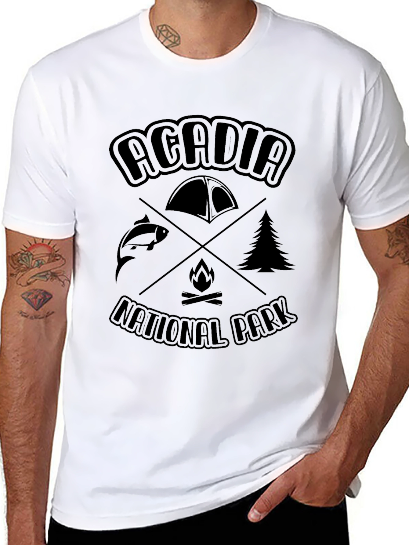 Acadia National Park Graphic Tee