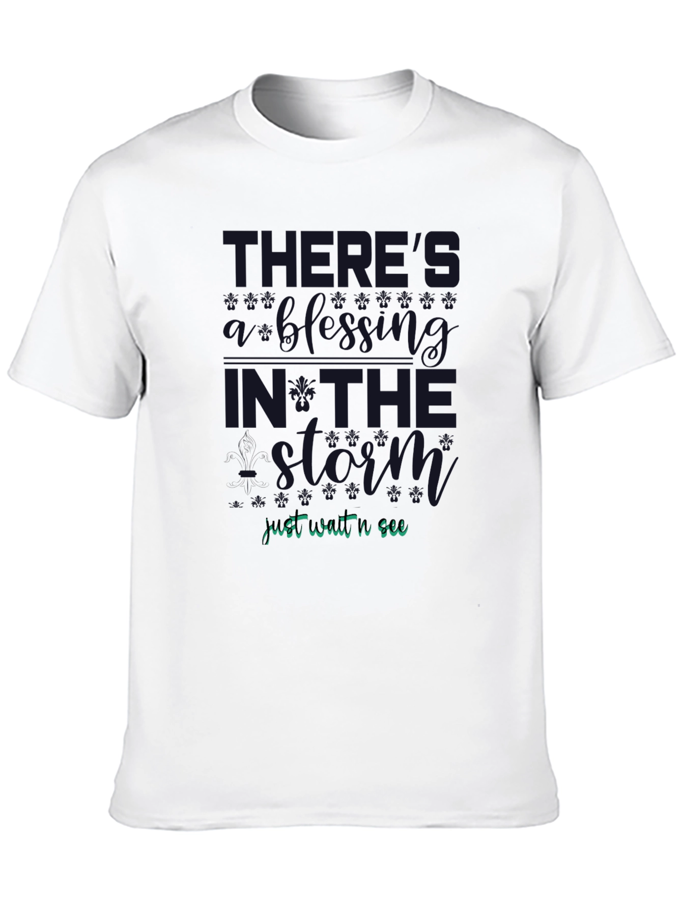Motivational Graphic T-Shirt: Light in the Storm