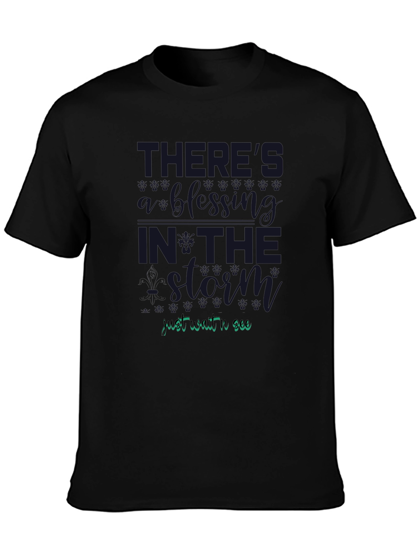 Motivational Graphic T-Shirt: Light in the Storm
