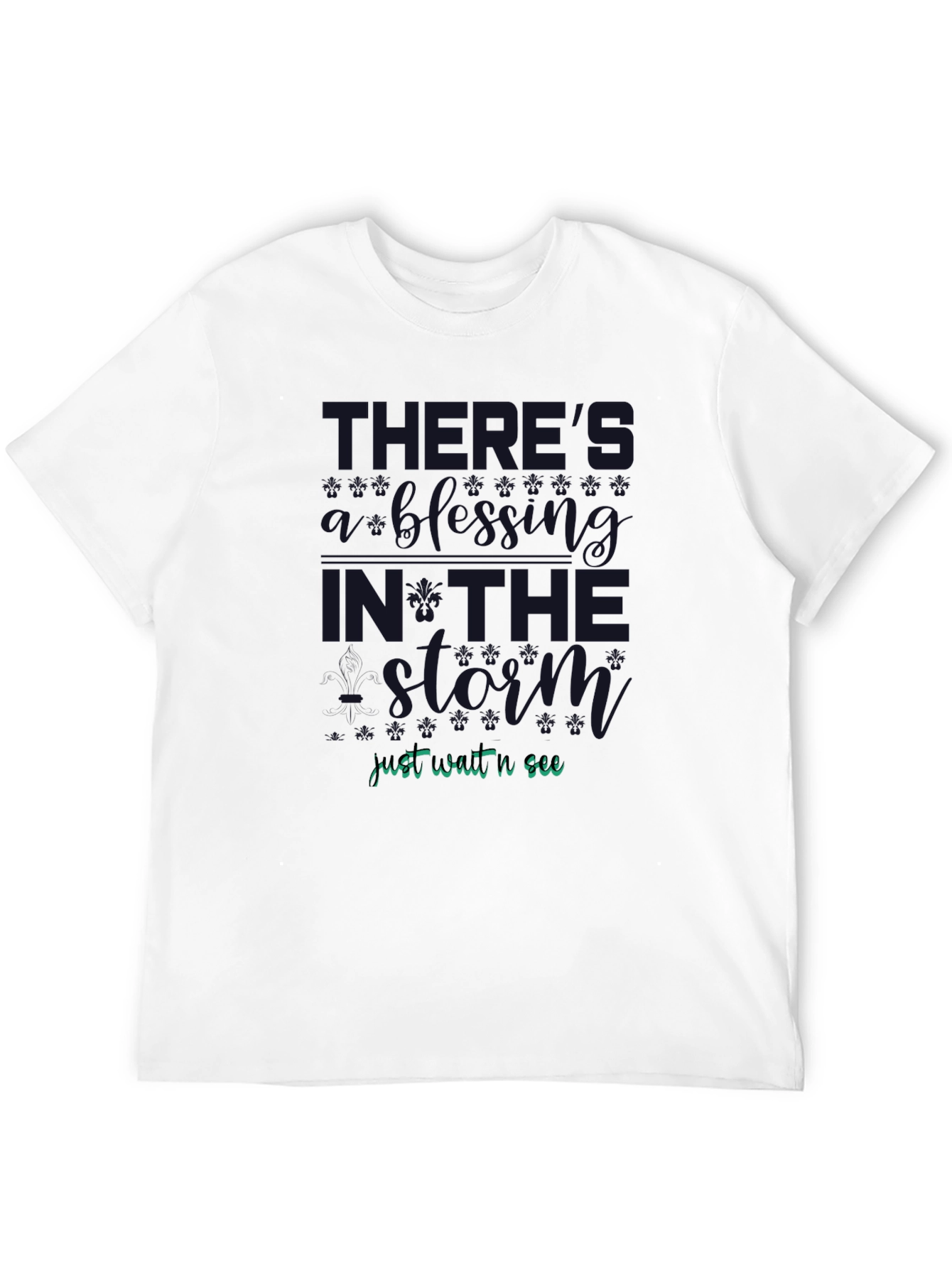 Motivational Graphic T-Shirt: Light in the Storm