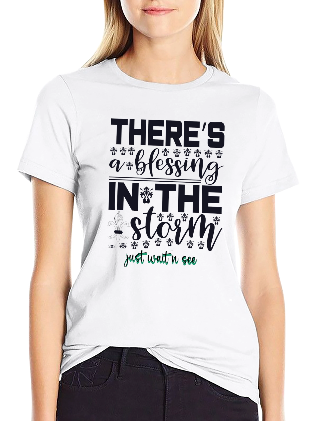 Motivational Graphic T-Shirt: Light in the Storm