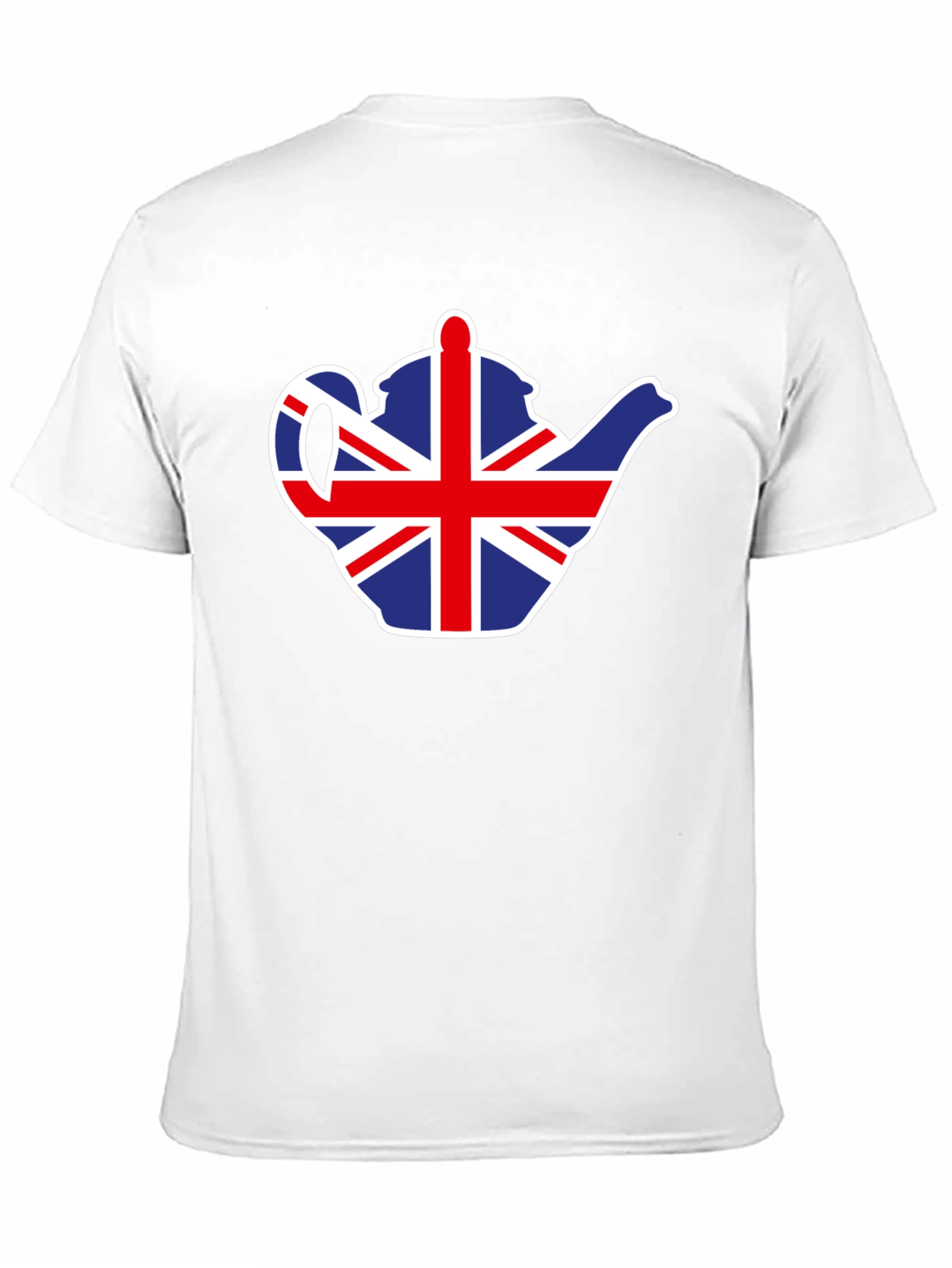 British Teapot Flag Graphic T-Shirt