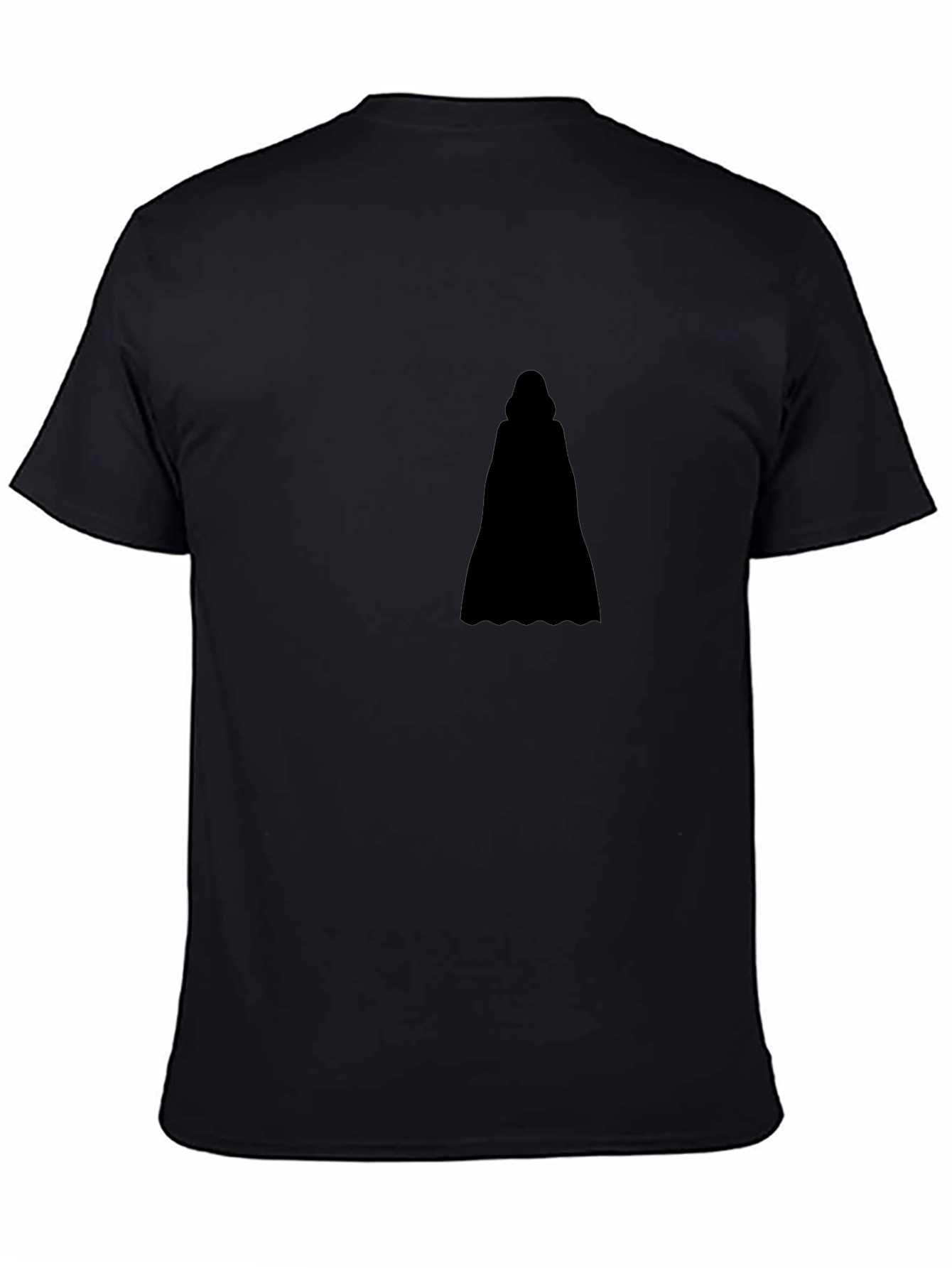 Silhouette Graphic Black Tee