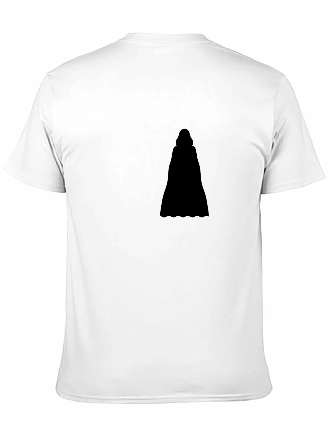 Silhouette Graphic Black Tee