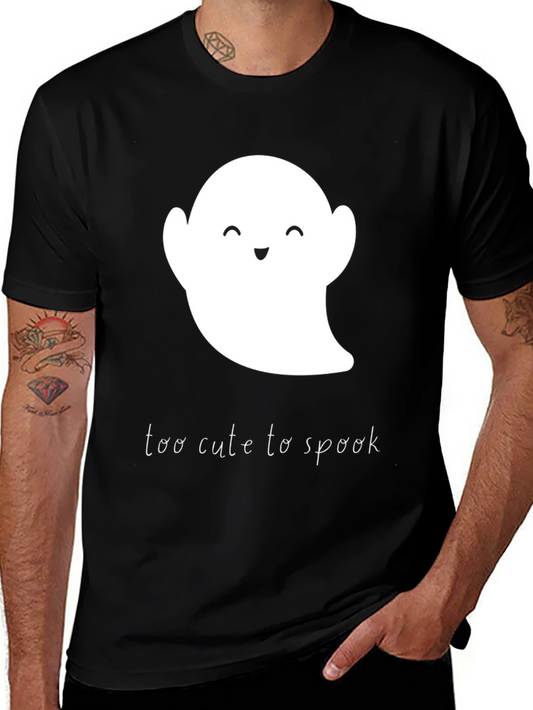 Cute Ghost Halloween Tee: Too Cute to Spook T-Shirt