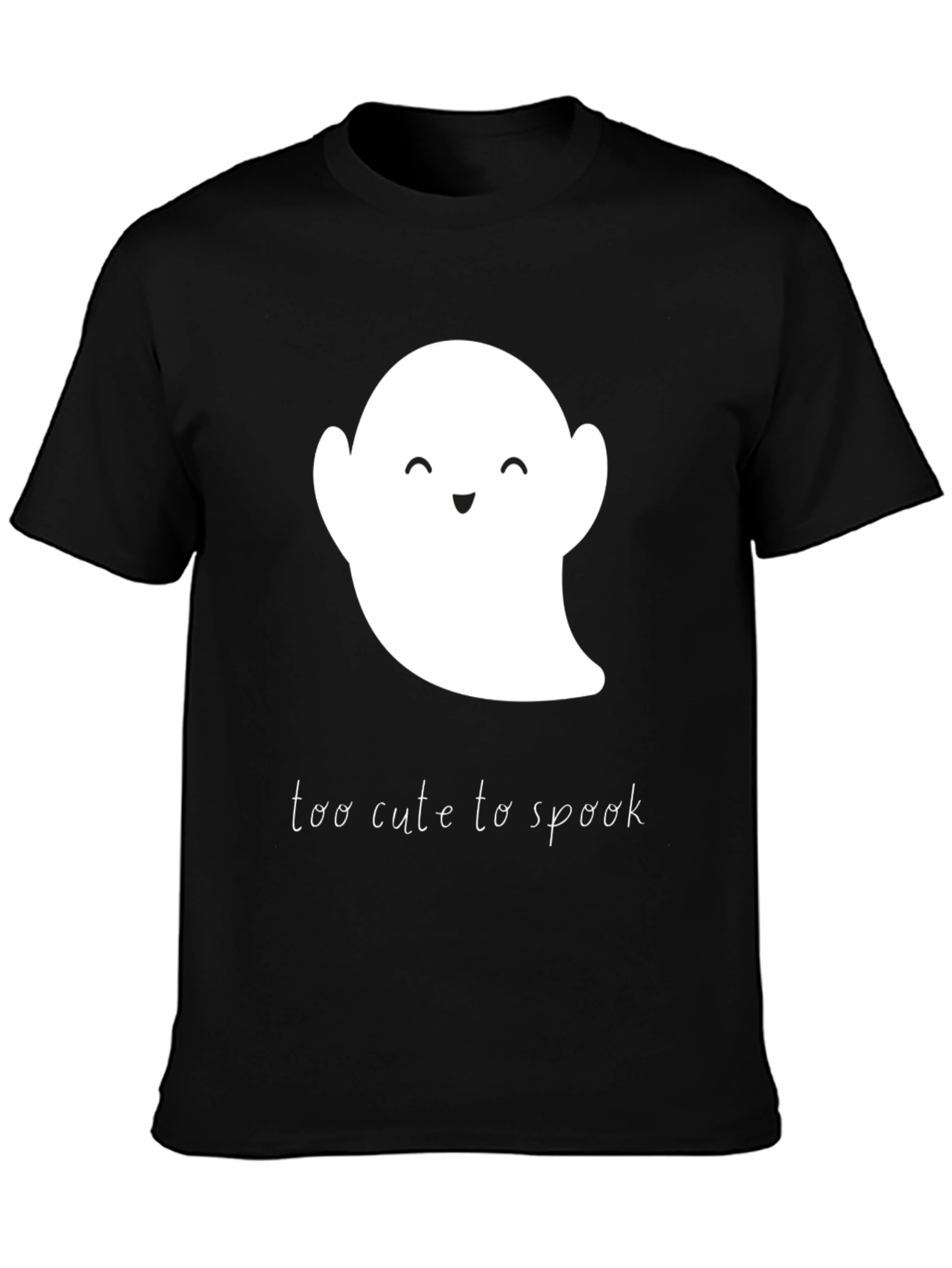 Cute Ghost Halloween Tee: Too Cute to Spook T-Shirt