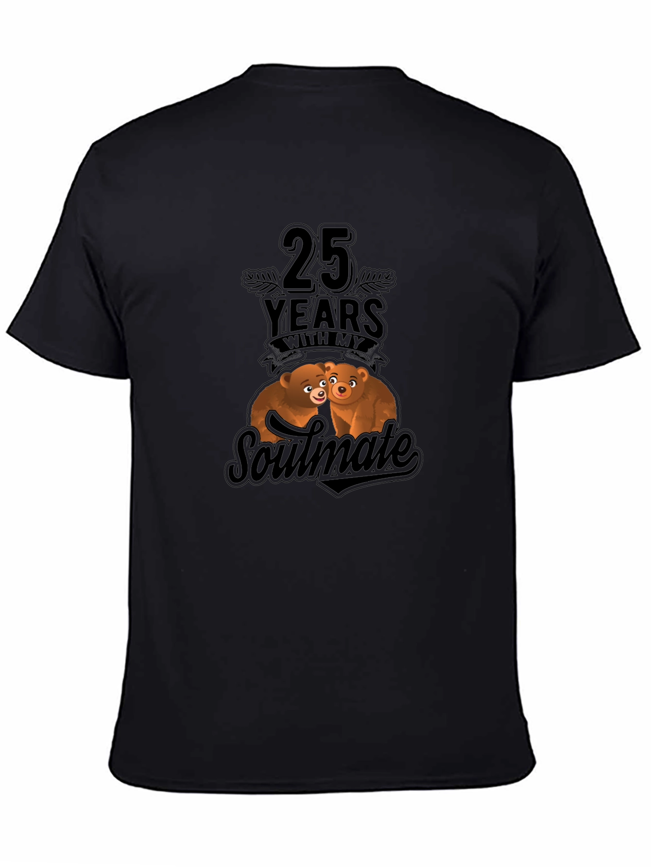 25th Anniversary Soulmate Bear Hug T-Shirt