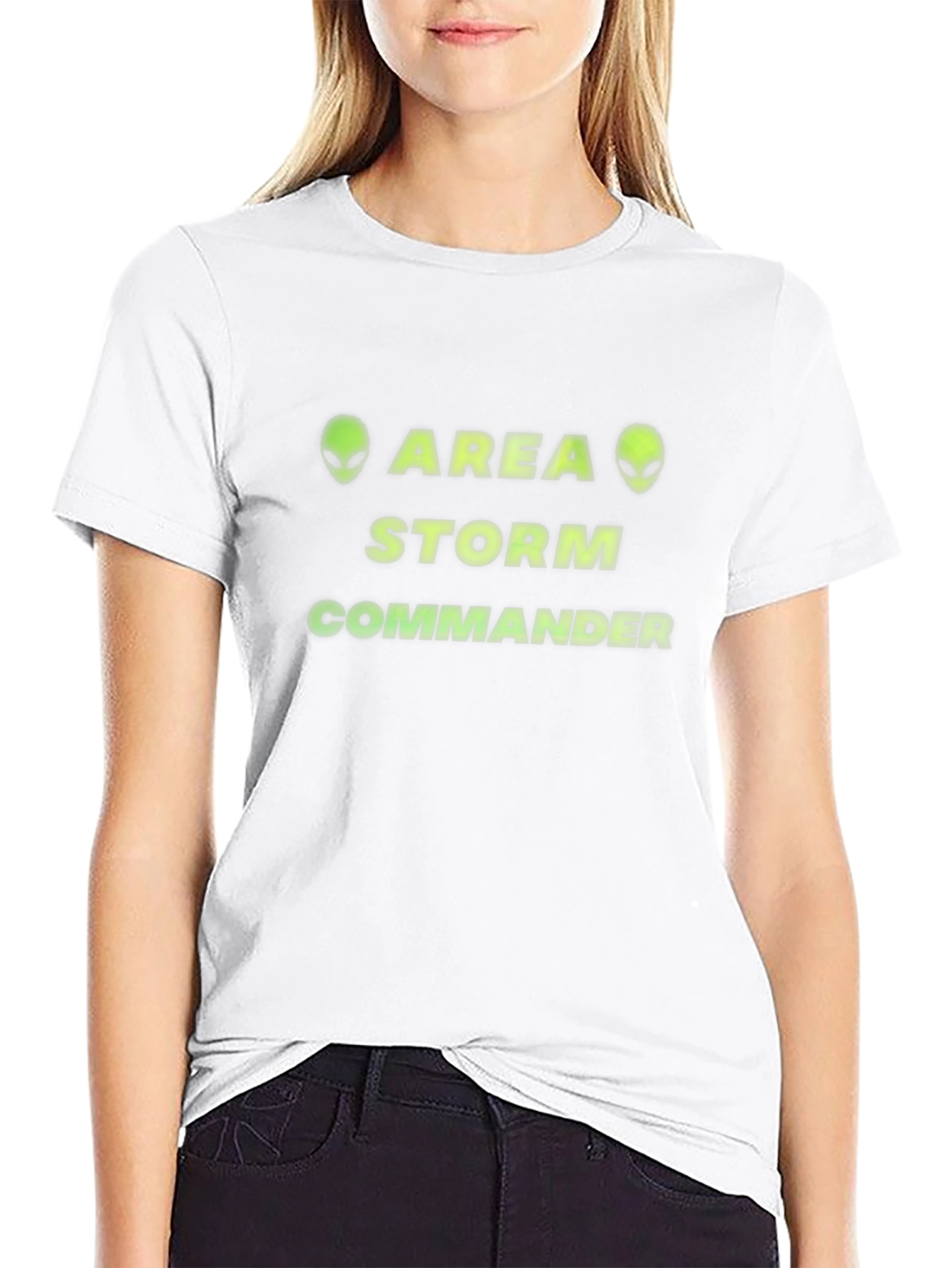Area Storm Commander Alien Graphic T-Shirt