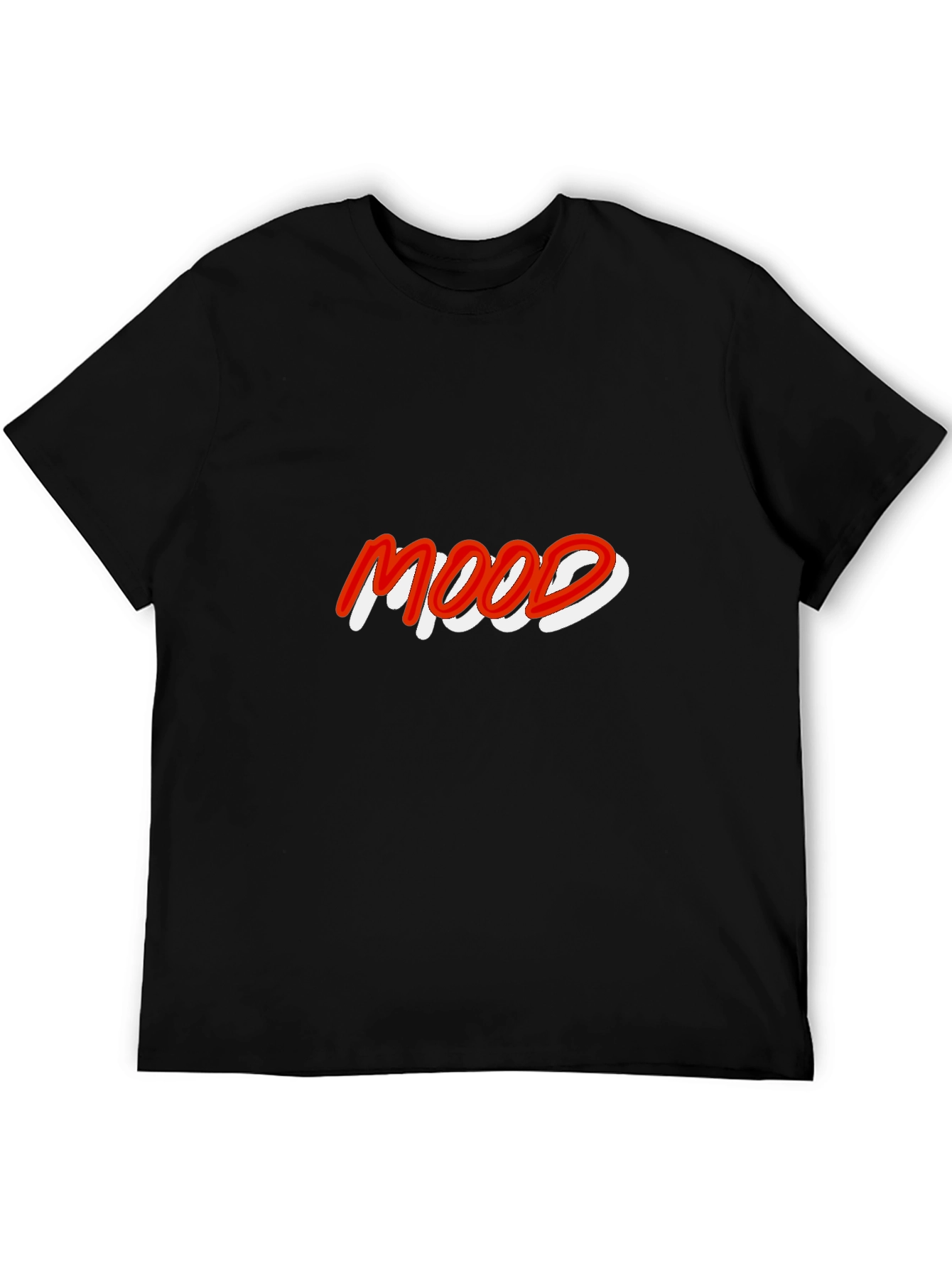Mood Graphic T-Shirt - Black