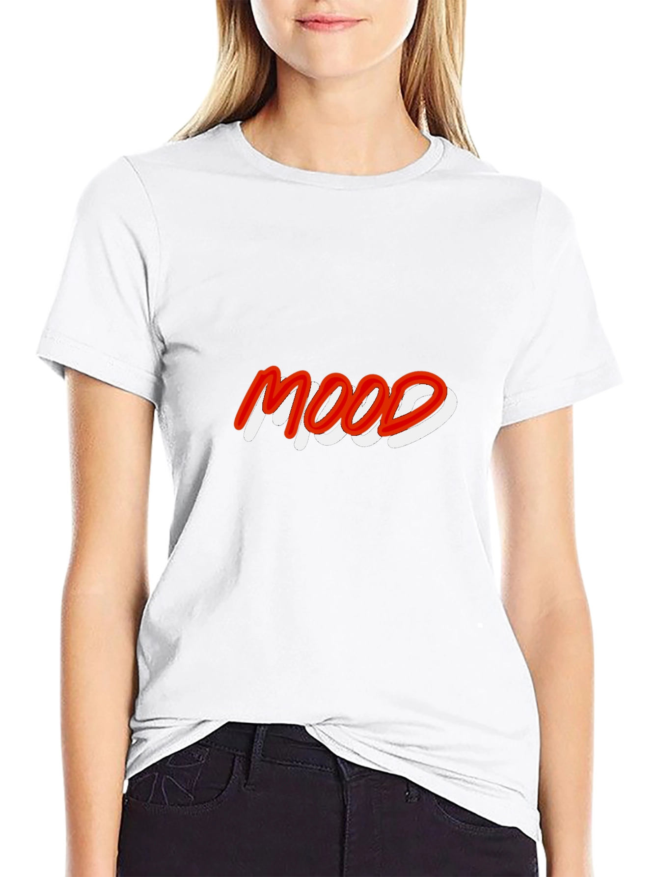 Mood Graphic T-Shirt - Black