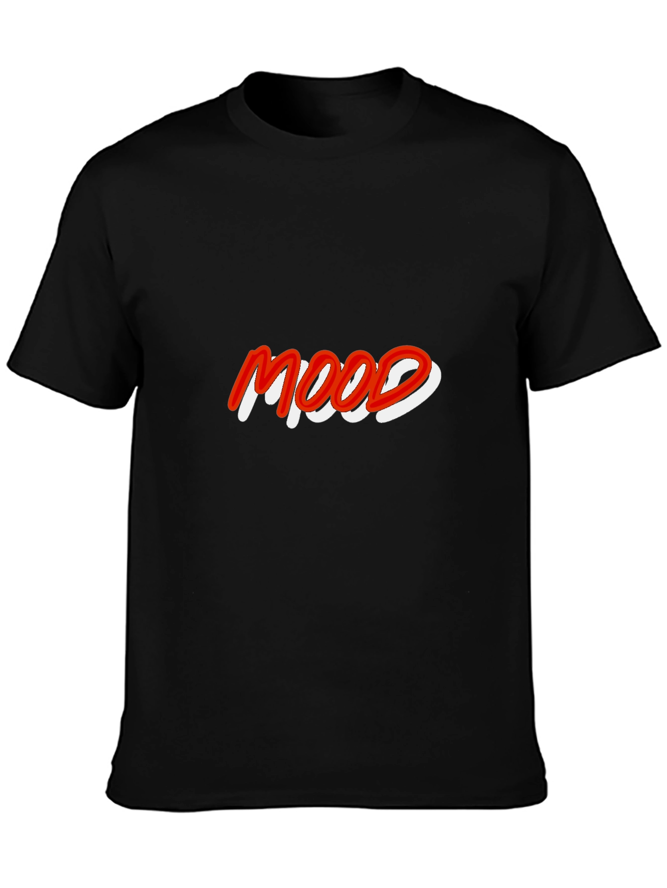 Mood Graphic T-Shirt - Black